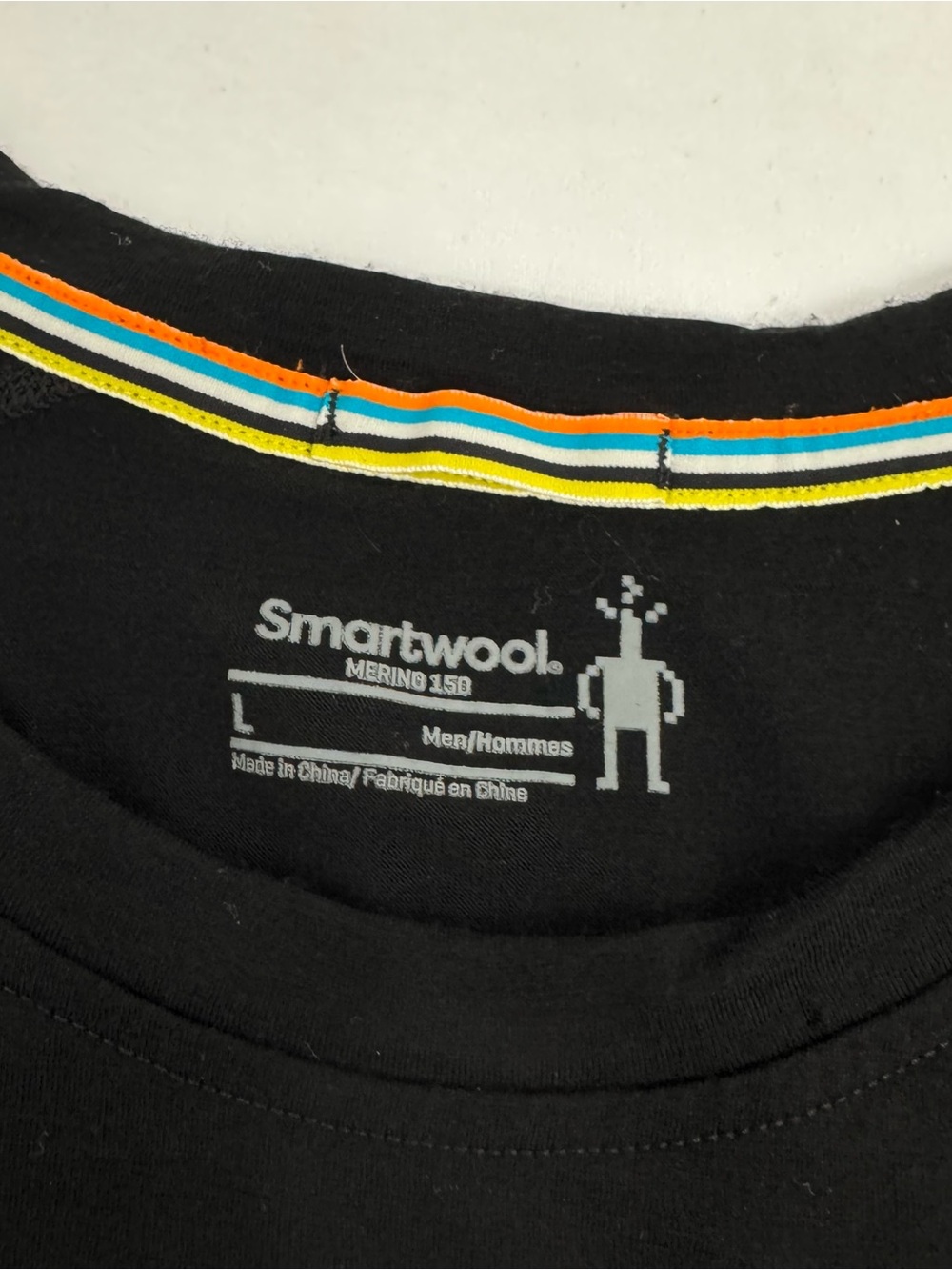 Smartwool Men's Size L Thermal Merino 150 Base Layer Crew Long Sleeve Shirt - Picture 3 of 13